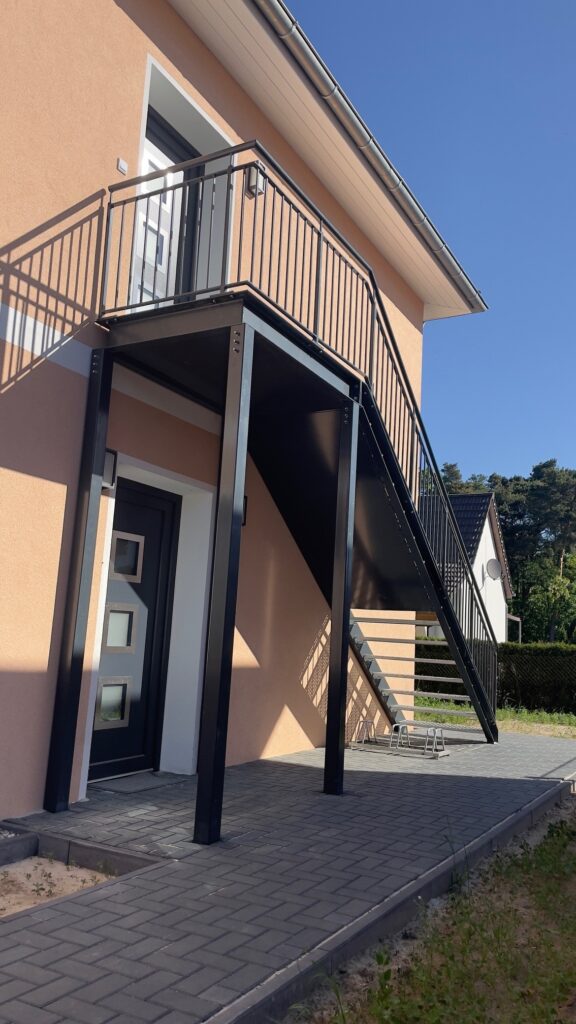 Außentreppe aus Stahl